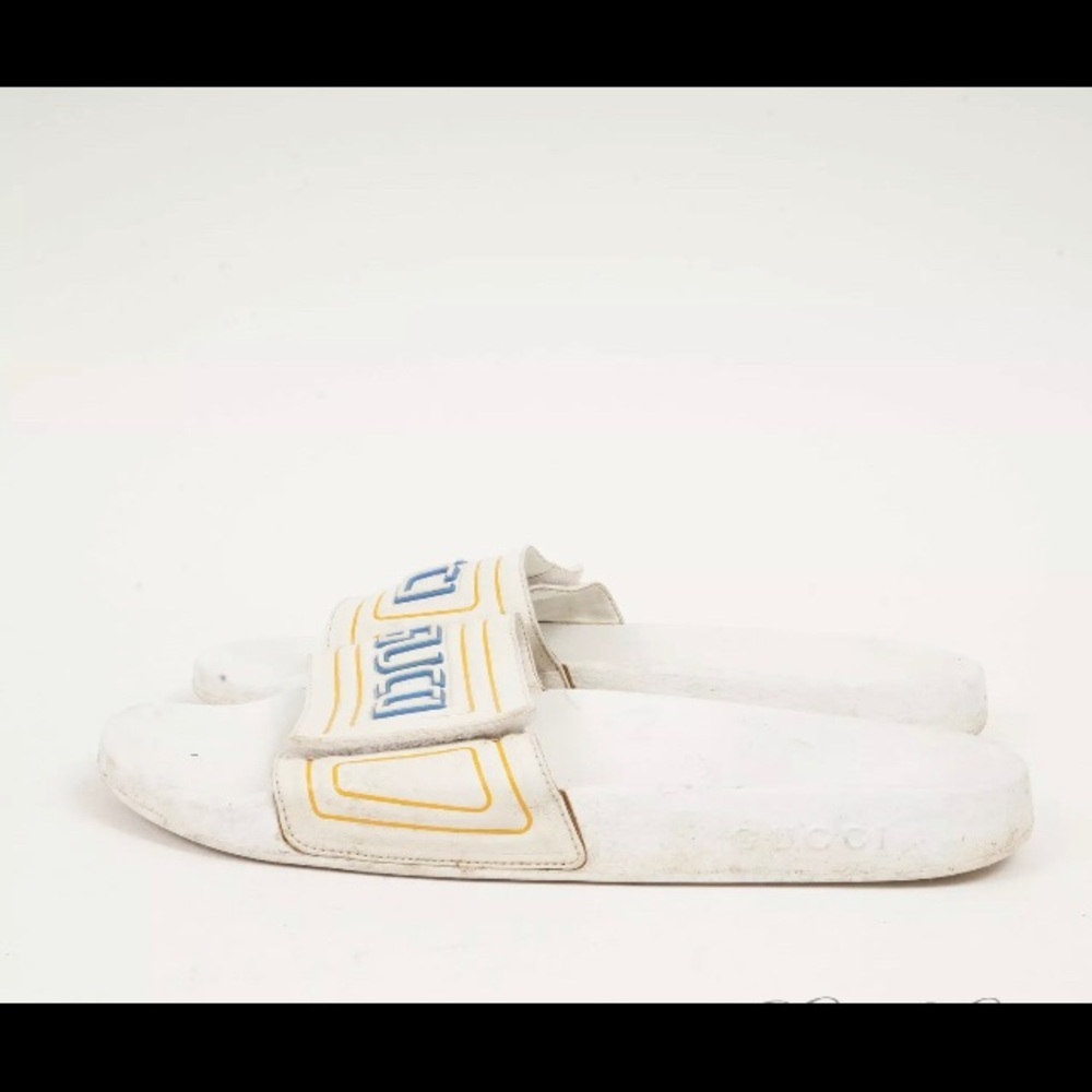 Vintage Gucci slides unisex women’s 9 mens 11 - Picture 6 of 9